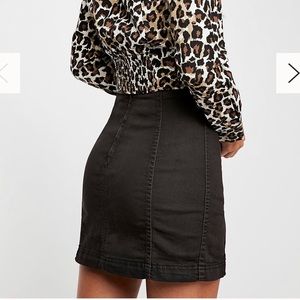 Free People modern femme mini skirt